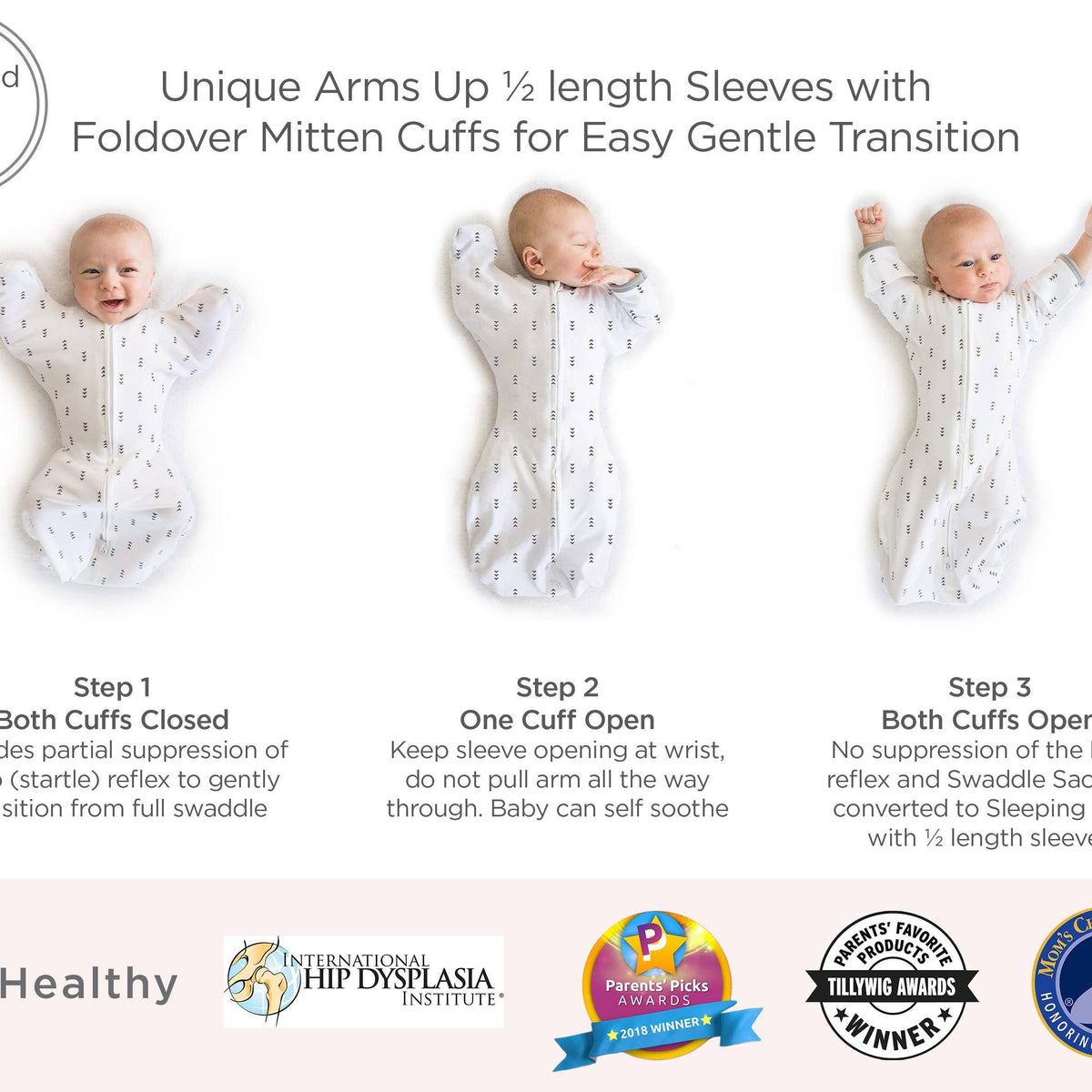 Transitional Swaddle Sack, Watercolor Sunny Days