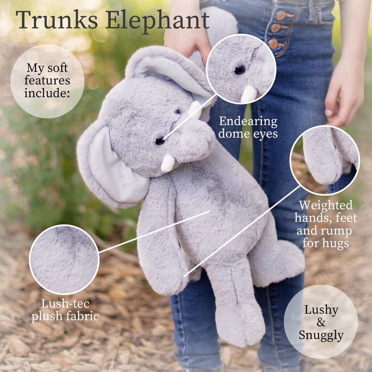 Lushee Elephant Plushie