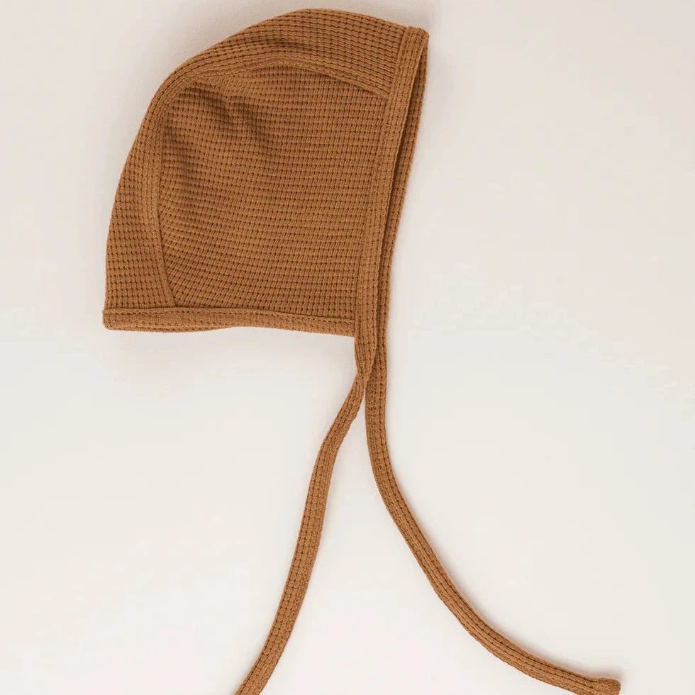 Ribbed Baby Bonnet Aviator Style Hat - Baby Dill