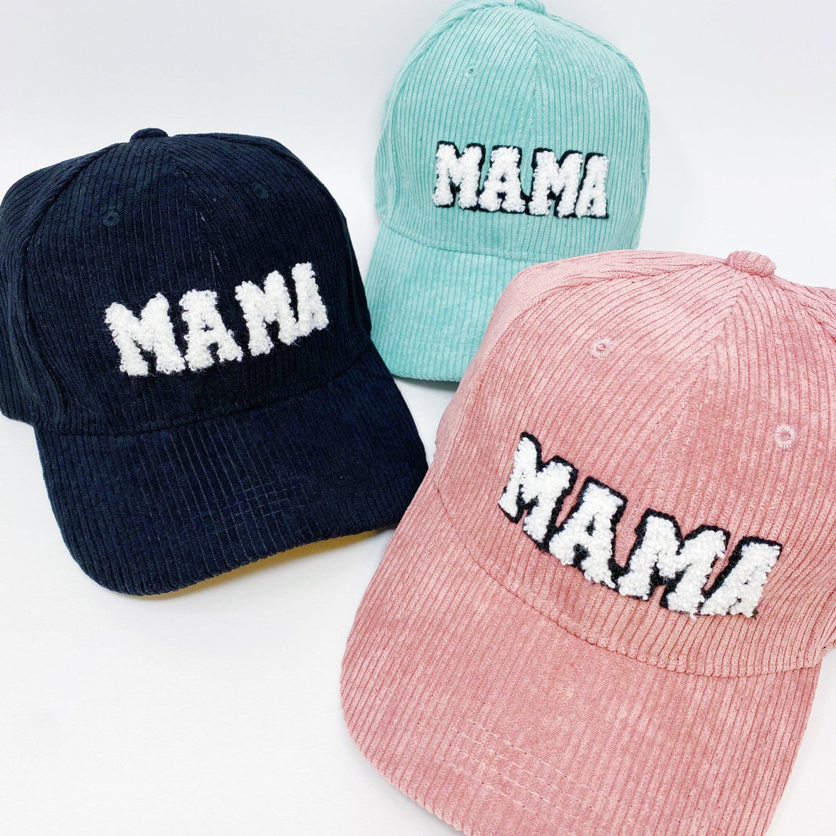 Corduroy MAMA Baseball Hat