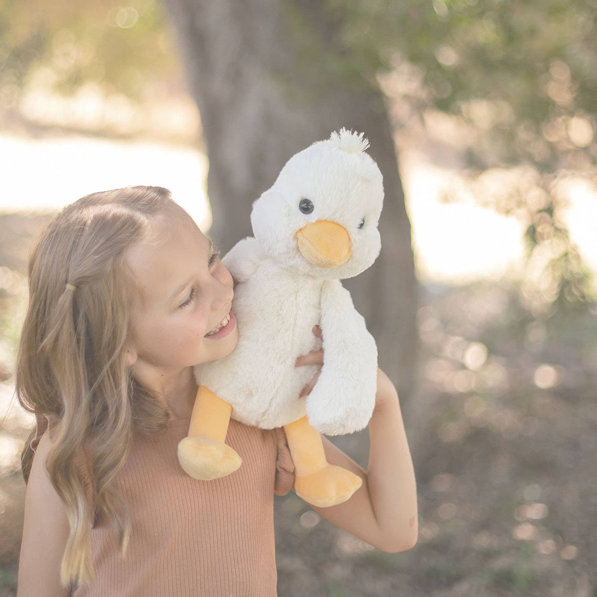 Lushees Off White Duck Plushie