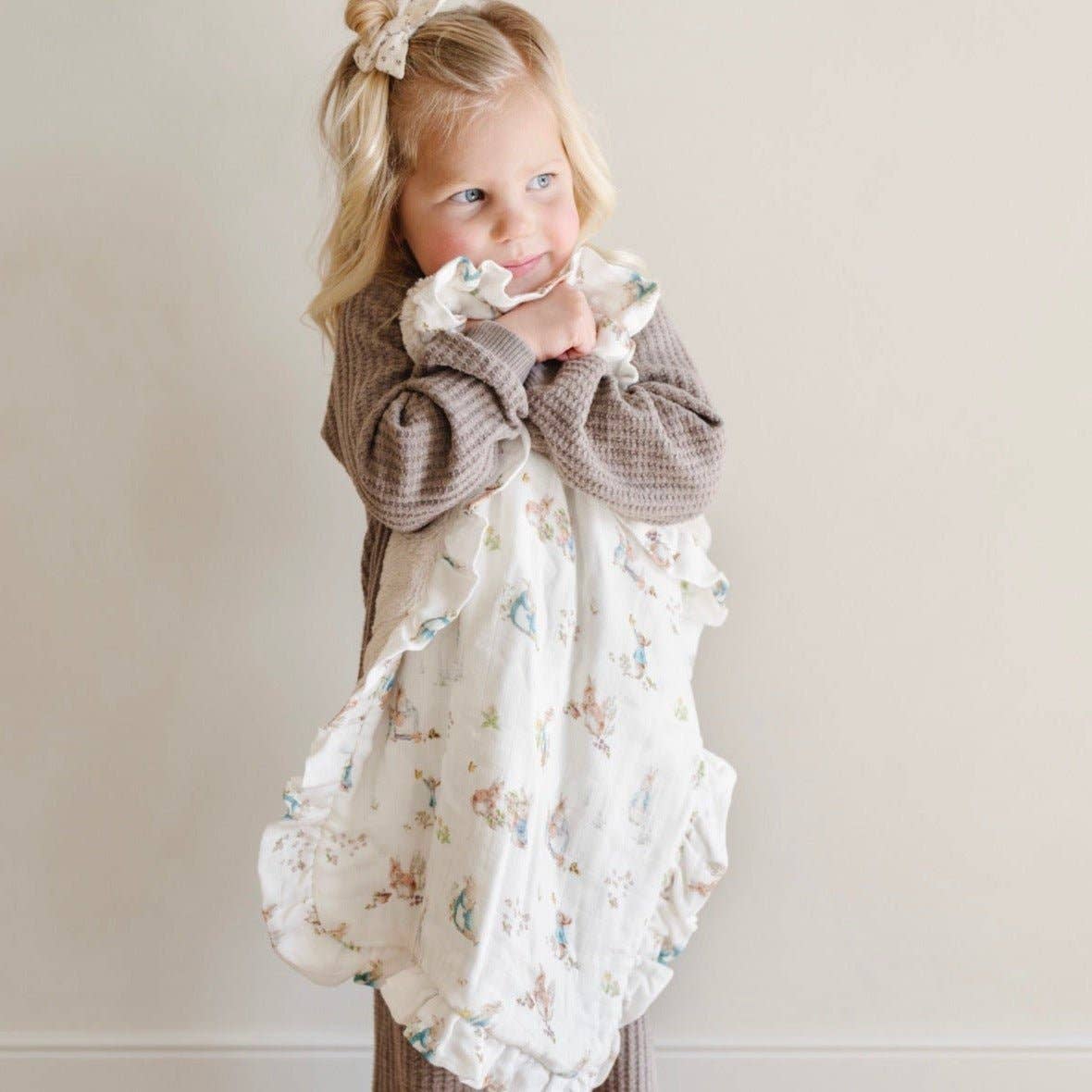 PETER RABBIT™ BAMBOO RAYON MUSLIN/LUSH MINI BLANKETS