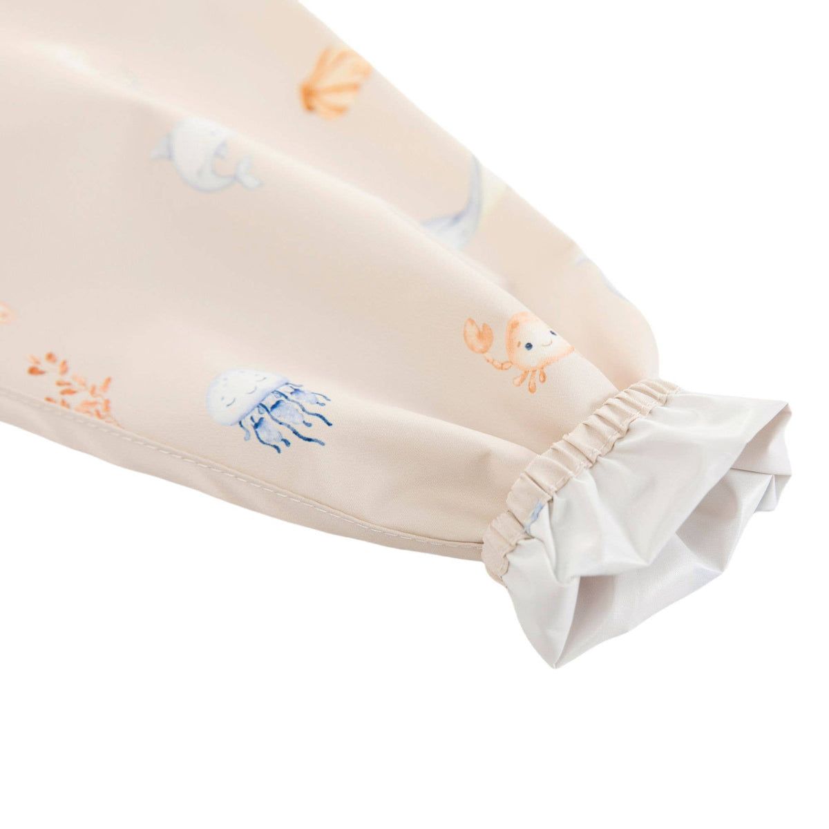 Ali+Oli - Smock Bib for Baby & Toddler Long Sleeve (Undersea) - Baby Dill