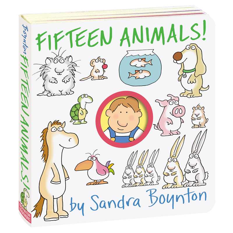 Fifteen Animals! Board Book