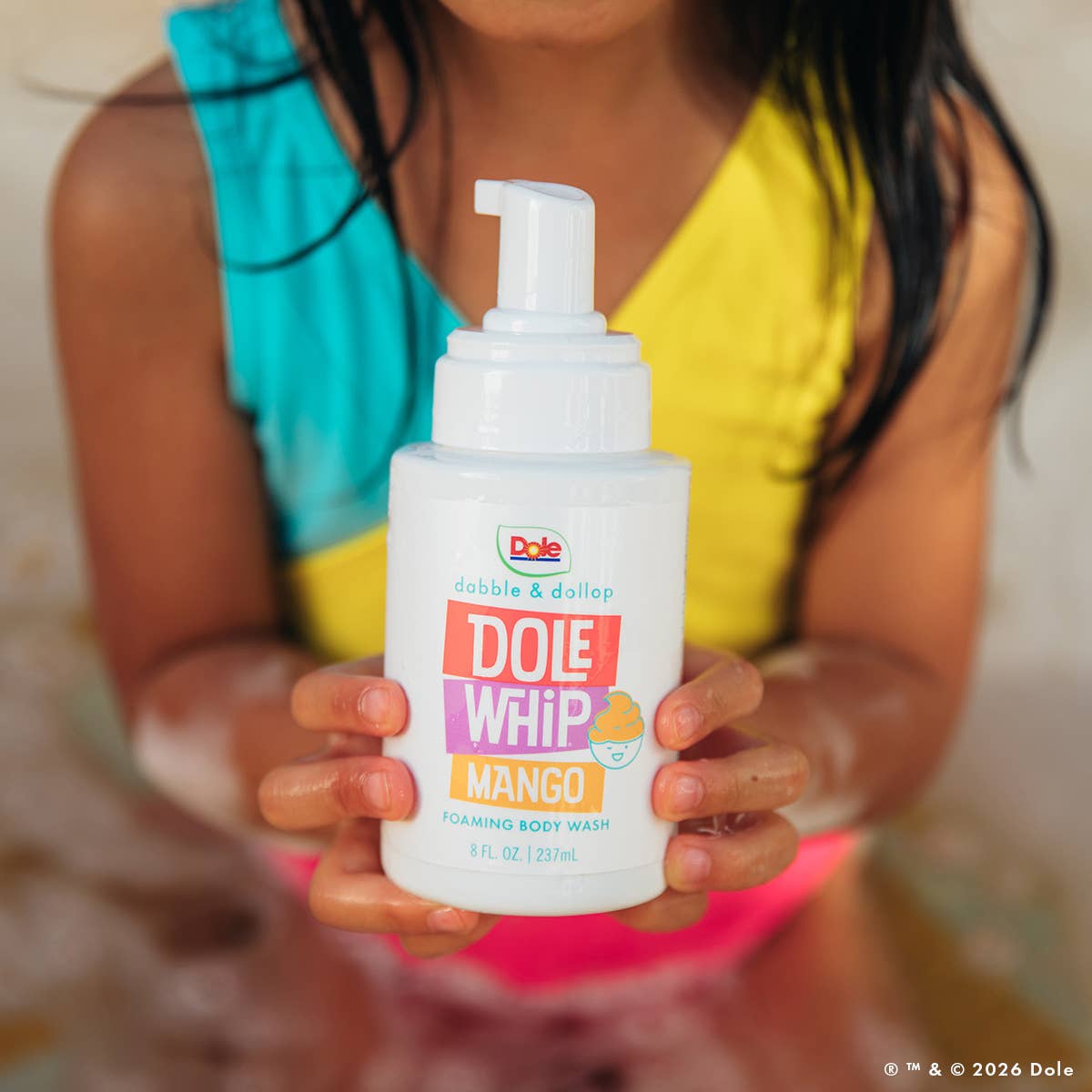 Dabble & Dollop® - Dole Whip® Mango Foaming Body Wash - Baby Dill
