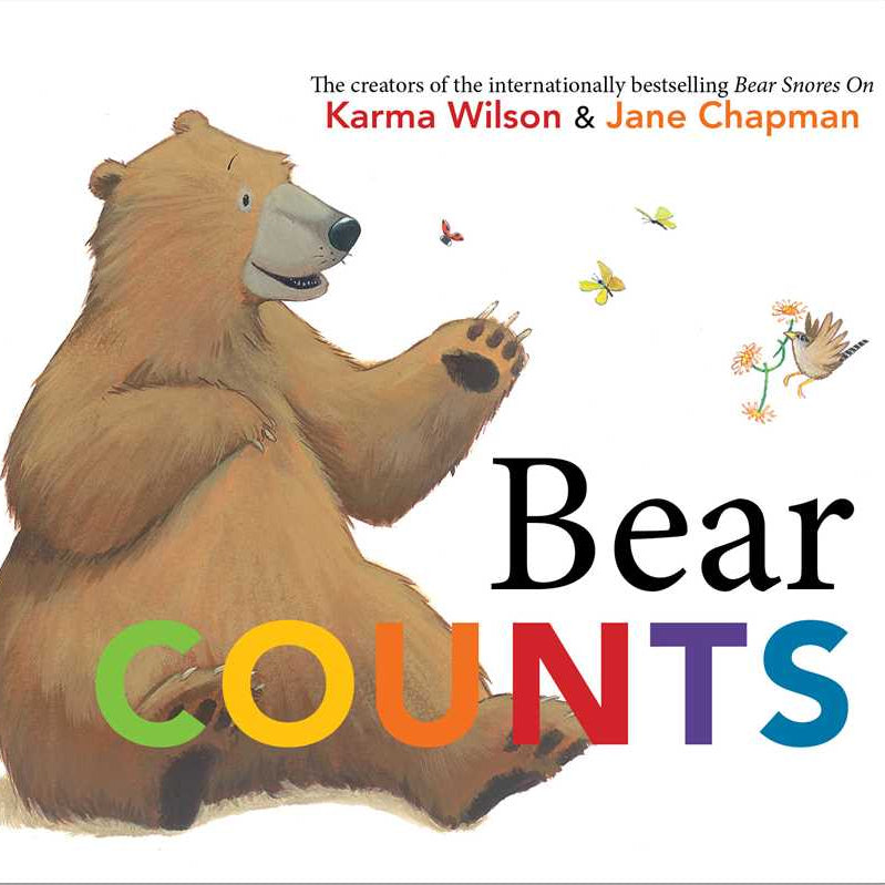 Bear Counts Board Book