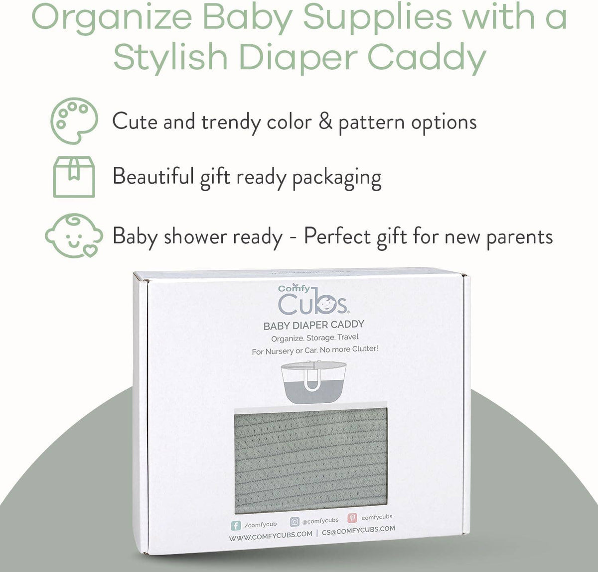Diaper Caddy Organizer