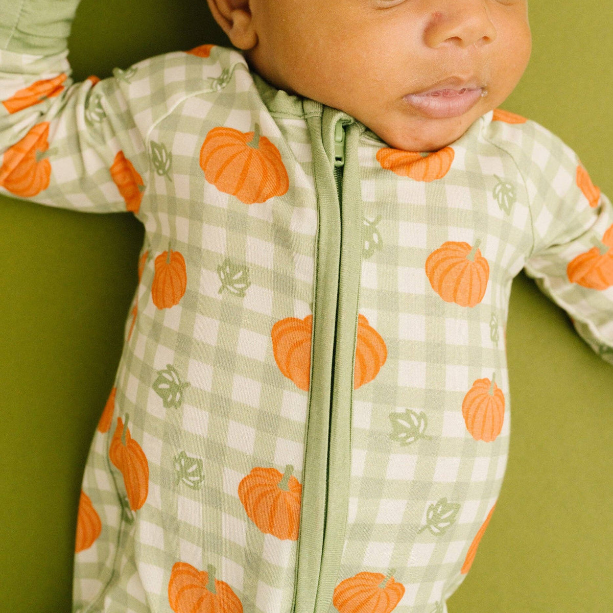 Pumpkin Picnic Double Zip Bamboo Sleeper