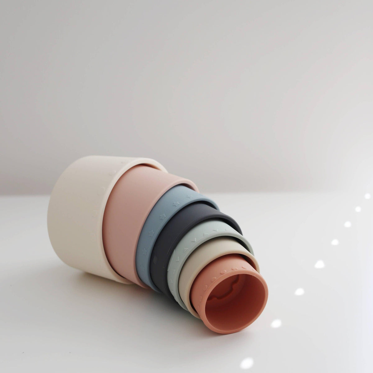Classic Silicone Stacking Nesting Cups