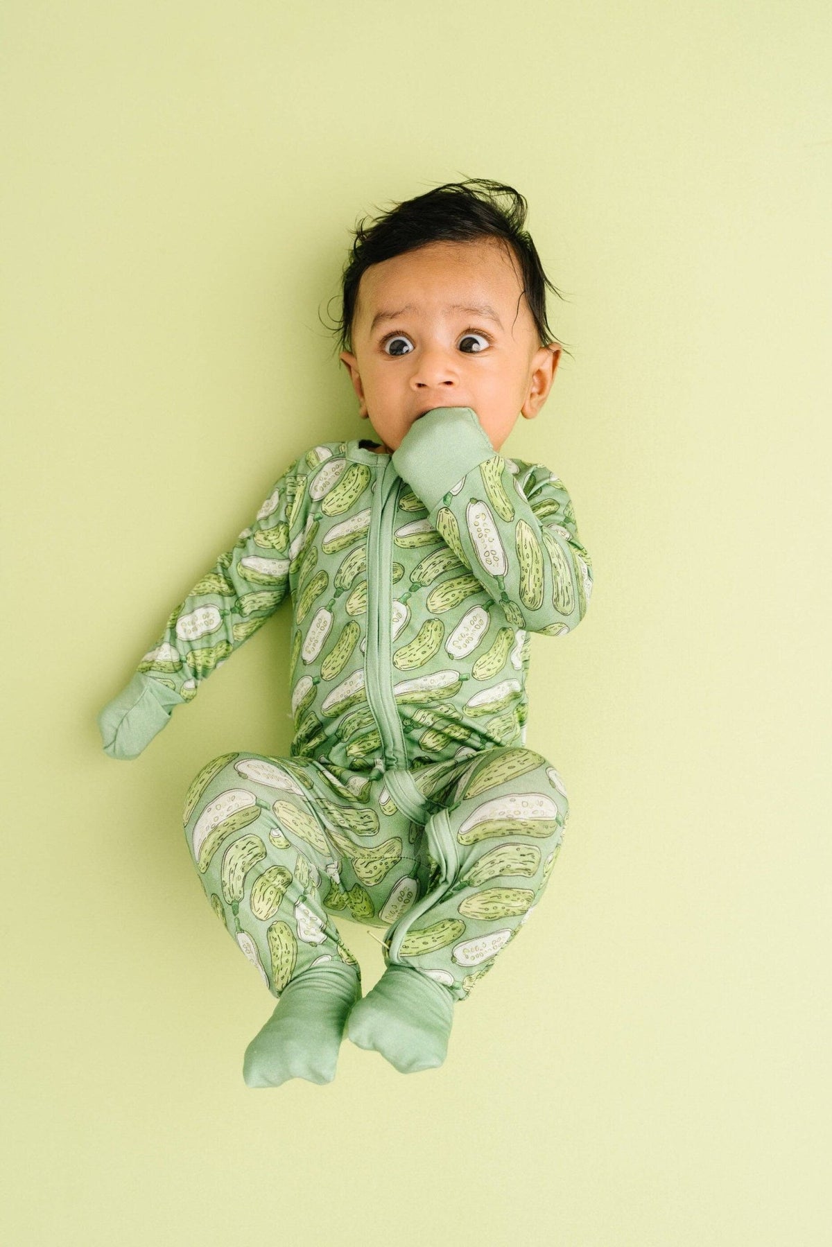 Pickle Bamboo Sleeper - Baby Dill