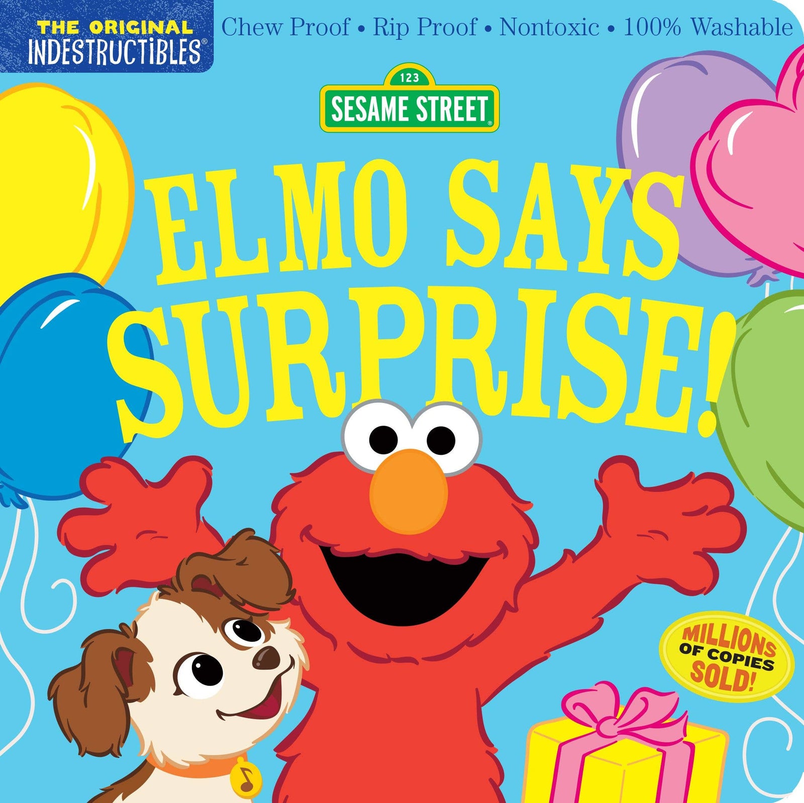 Hachette Book Group - Indestructibles: Sesame Street: Elmo Says Surprise! - Baby Dill