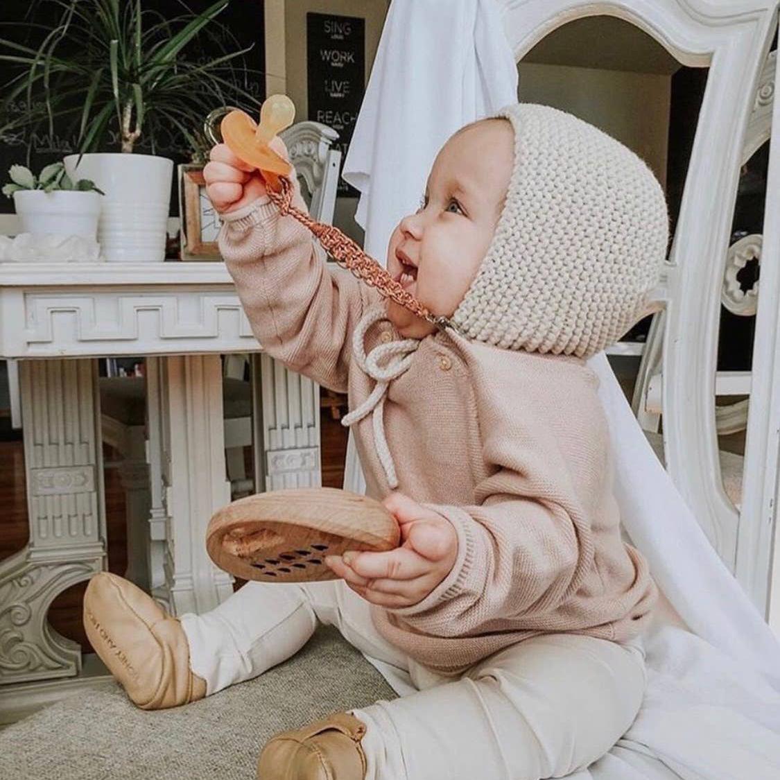 Natural Rubber Pacifier - Round Ecopacifier