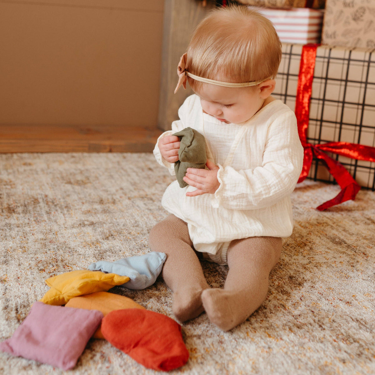 Montessori Shapes Bean Bag Toy - Baby Dill