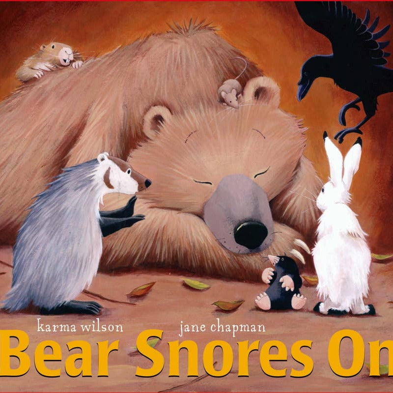 Bear Snores On Board Book - Baby Dill