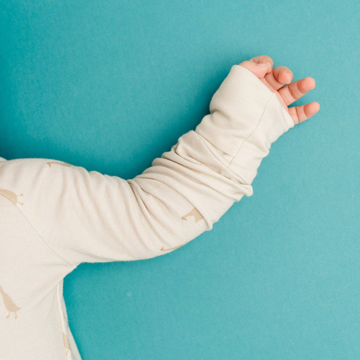 Silly Goose Bamboo Sleeper - Baby Dill