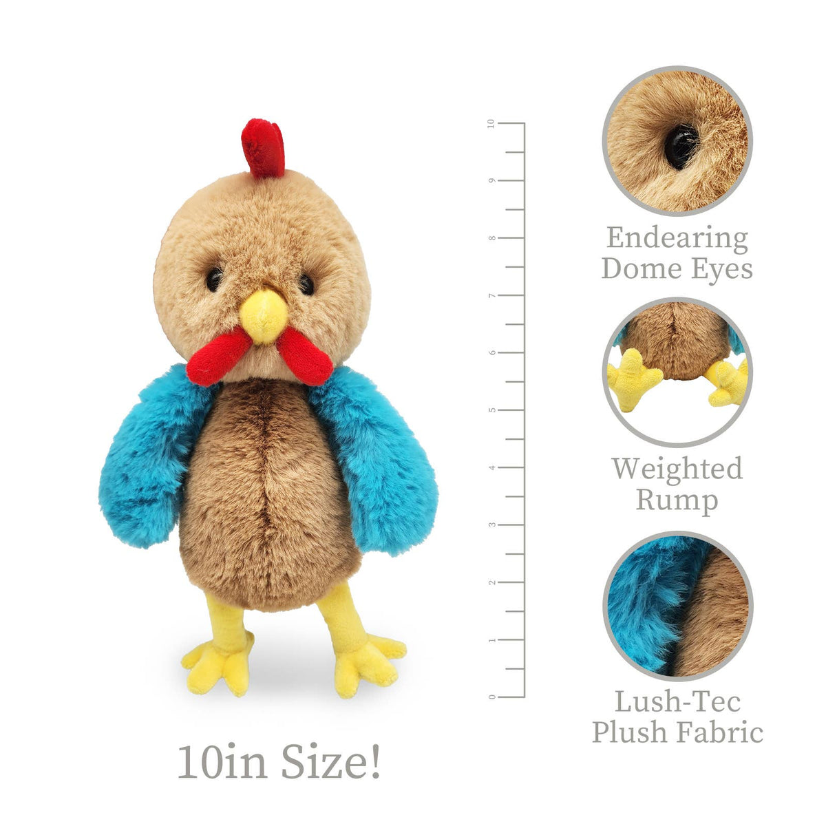 Rayra Chicken Plush Stuffed Animal