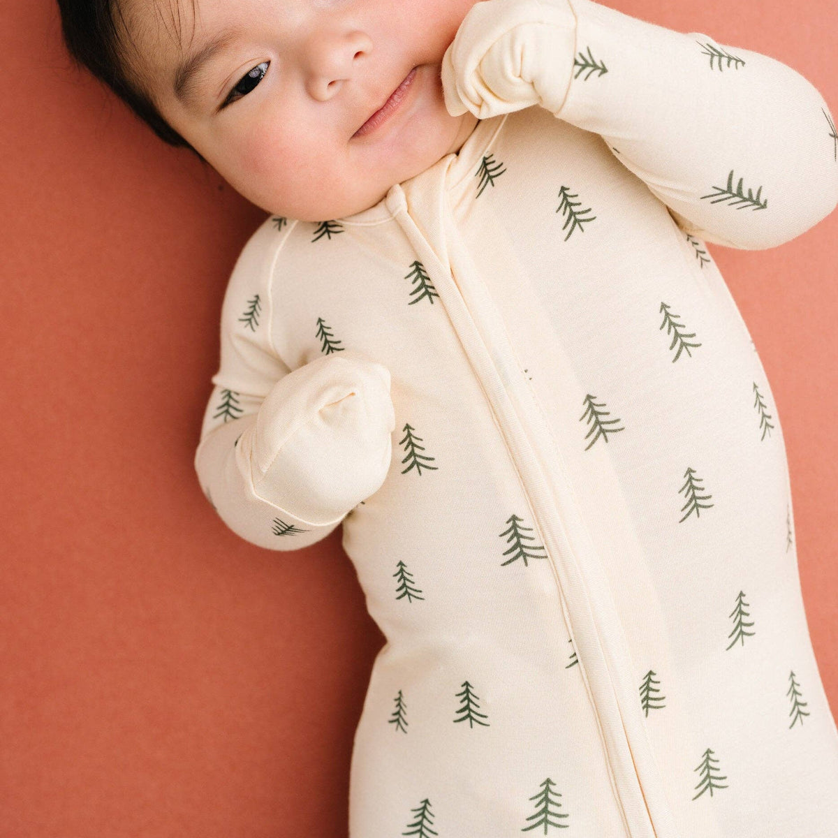 Pine Forest Bamboo Sleeper - Baby Dill