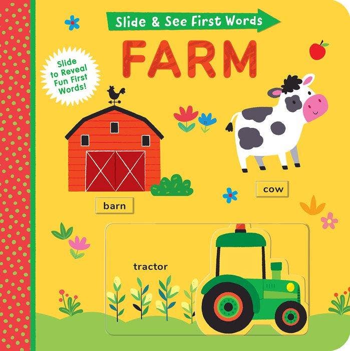Slide and See Farm Board Book