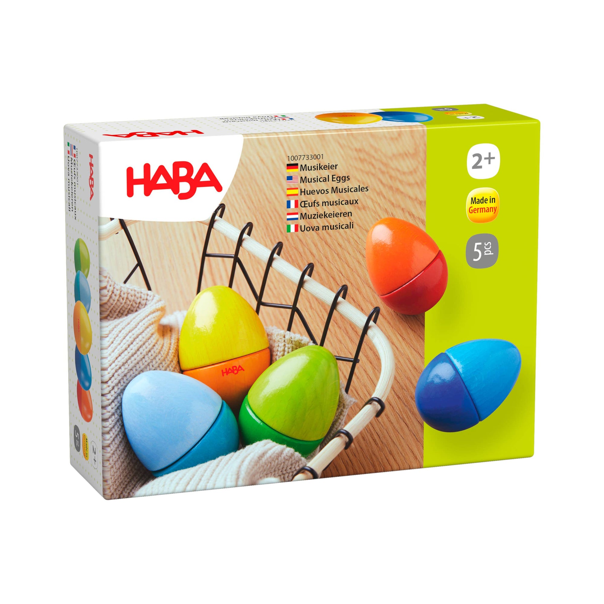 Fun with Sounds Wooden Eggs – Sensory Toys - Baby Dill