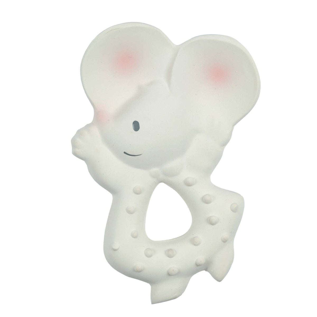 Meiya the Mouse Natural Rubber Teether - Baby Dill