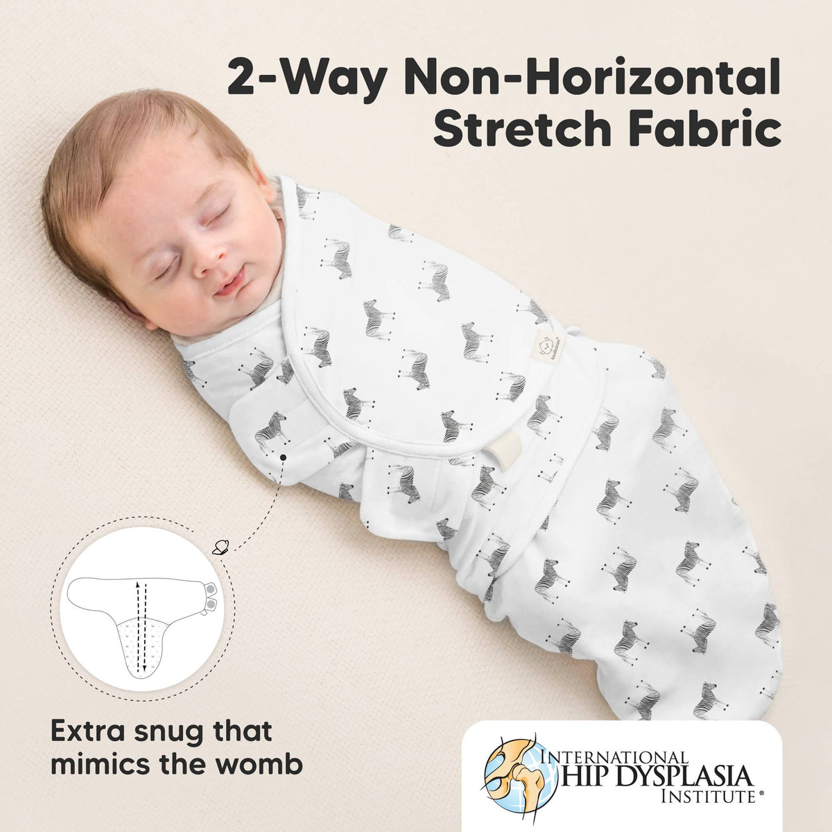 3pk Soothe Baby Swaddles 0-3 Months, Sleep Sack for Newborns