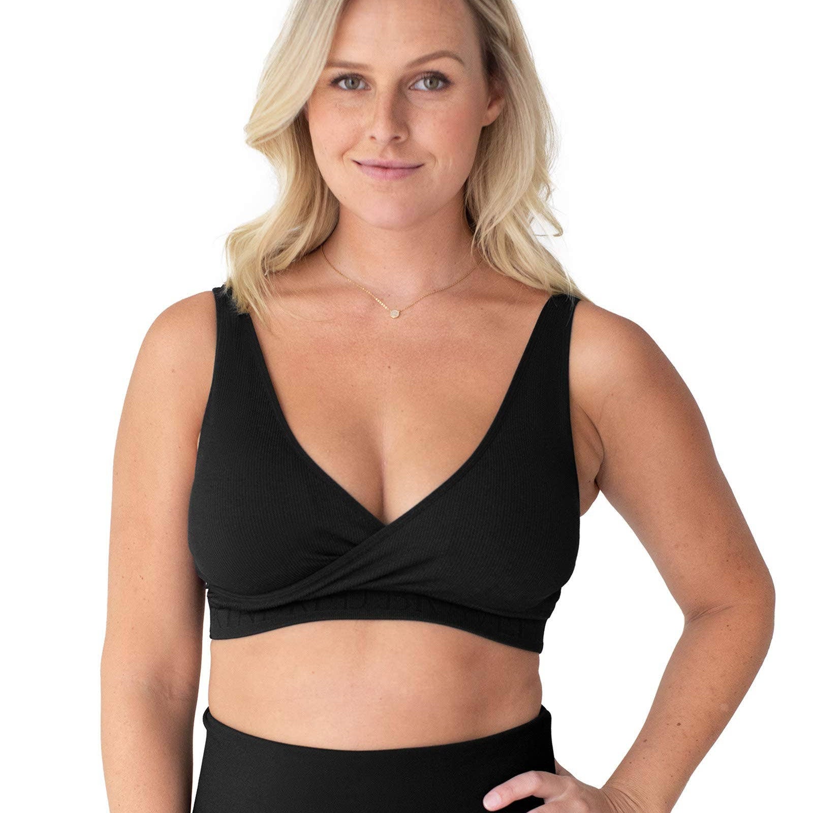 Sublime® Adjustable Crossover Nursing & Lounge Bra - Baby Dill