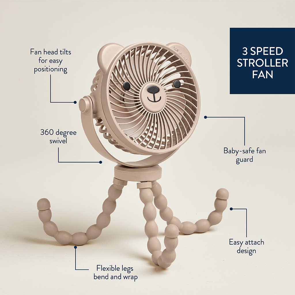 Itzy Ritzy - *NEW* Itzy Breeze 3-Speed Stroller Fan™ - Baby Dill