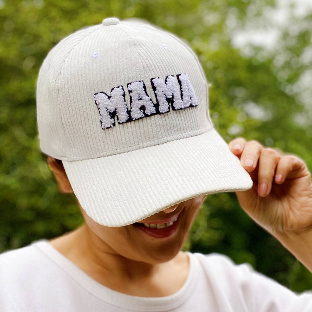 Corduroy MAMA Baseball Hat