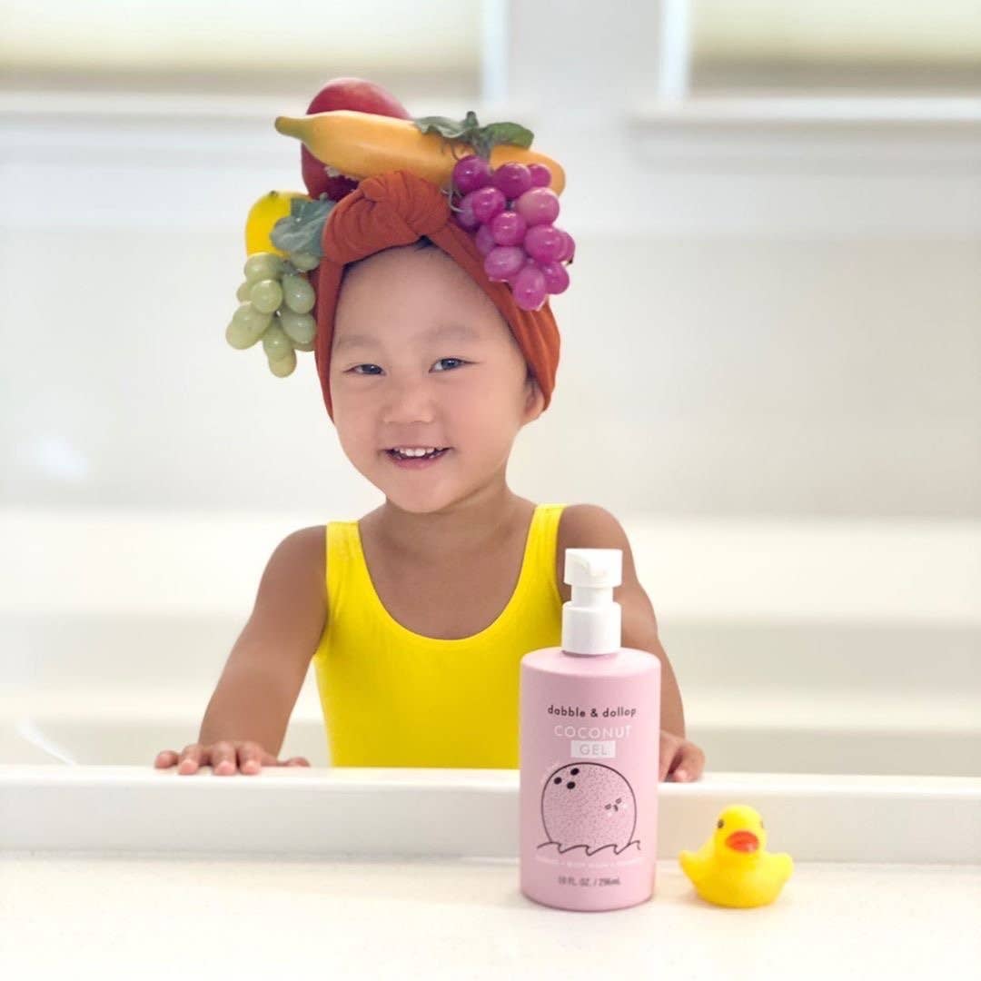 All-Natural Coconut Shampoo, Body Wash &amp; Bubbles