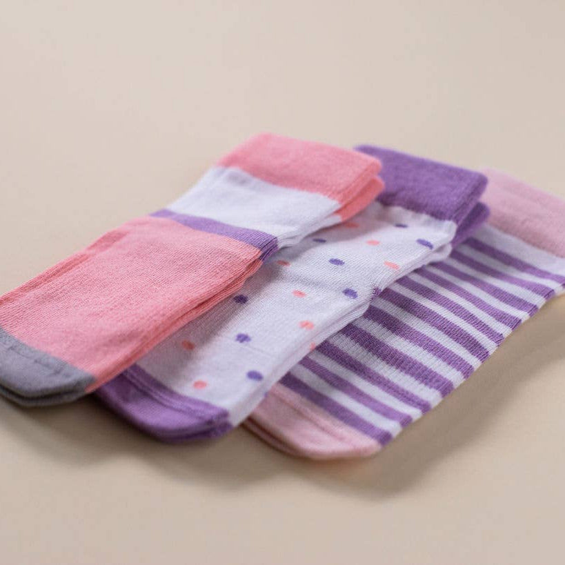 Caroline - Non-Slip Baby Socks - Baby Dill