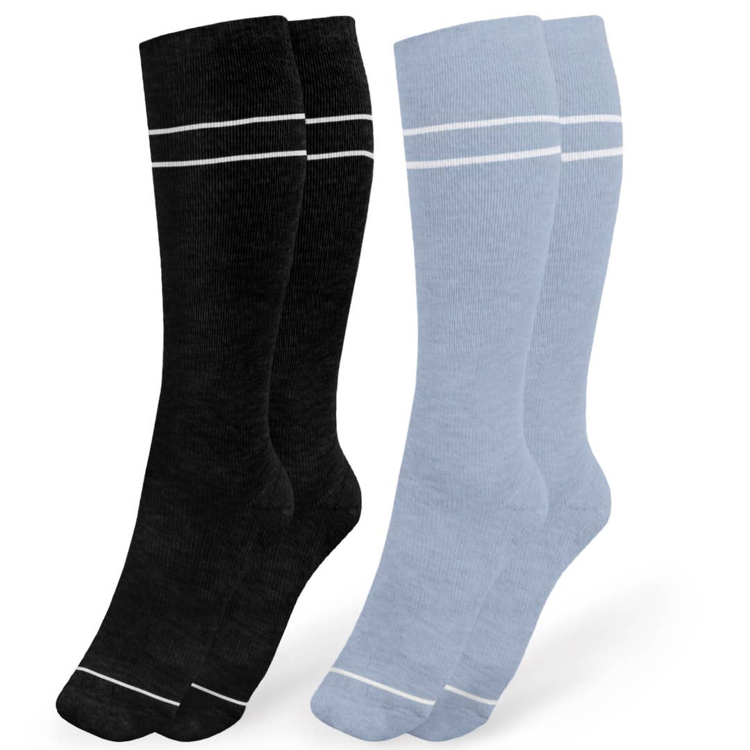 Maternity &amp; Postpartum Compression Socks 2 Pack