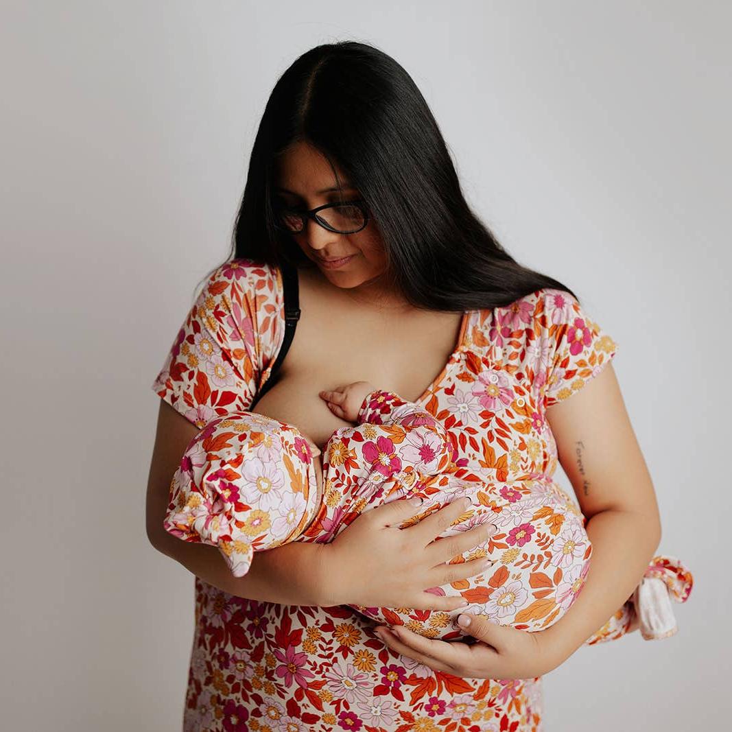 Maternity Mommy Labor and Delivery/ Nursing Gown
