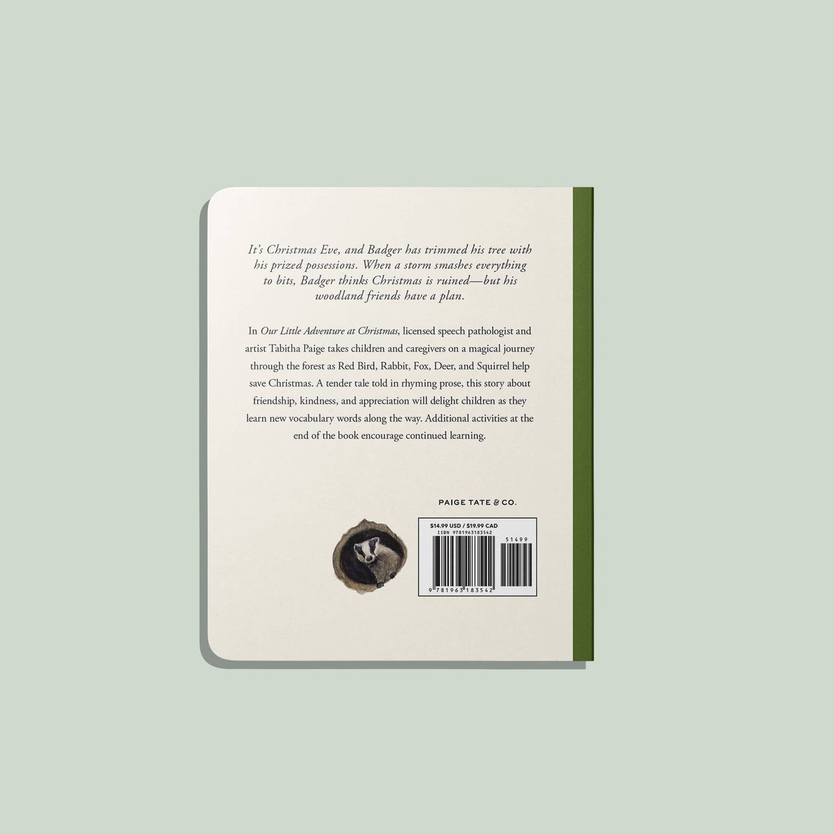 Our Little Adventure at Christmas Board Book - Baby Dill
