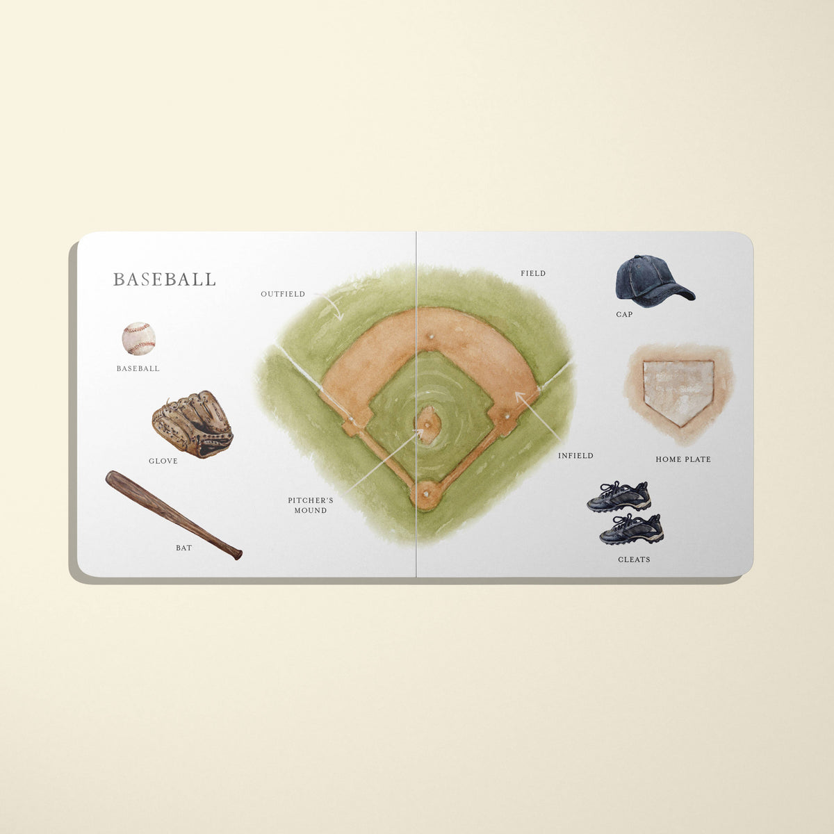 Our Big Book of Sports: A Collection of 100+ Sports Words - Baby Dill