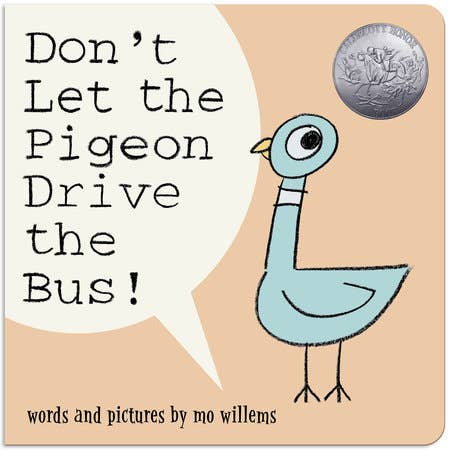 Don't Let Pigeon Drive Bus Board Book - Baby Dill