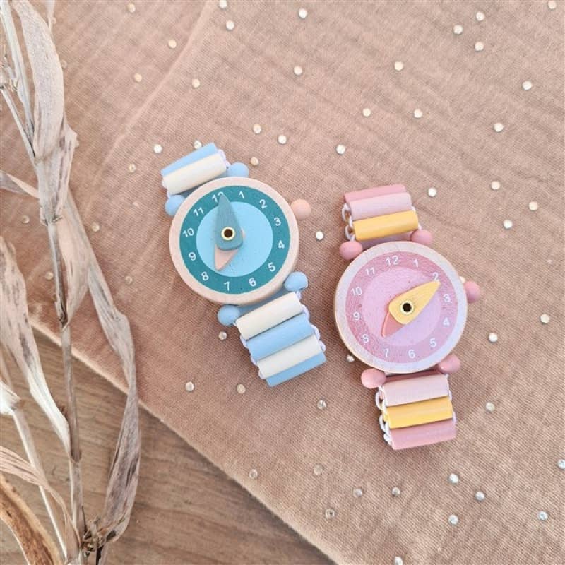 Egmont - Wooden Watch Emma - Baby Dill
