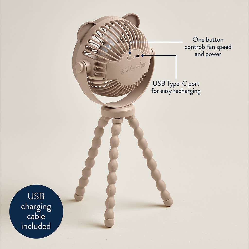 Itzy Ritzy - *NEW* Itzy Breeze 3-Speed Stroller Fan™ - Baby Dill