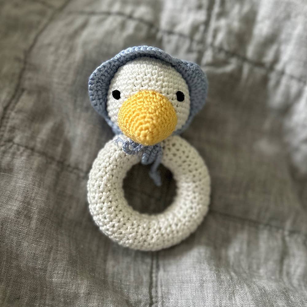 Cheengoo - Goose Rattle  - Pre-order - Baby Dill