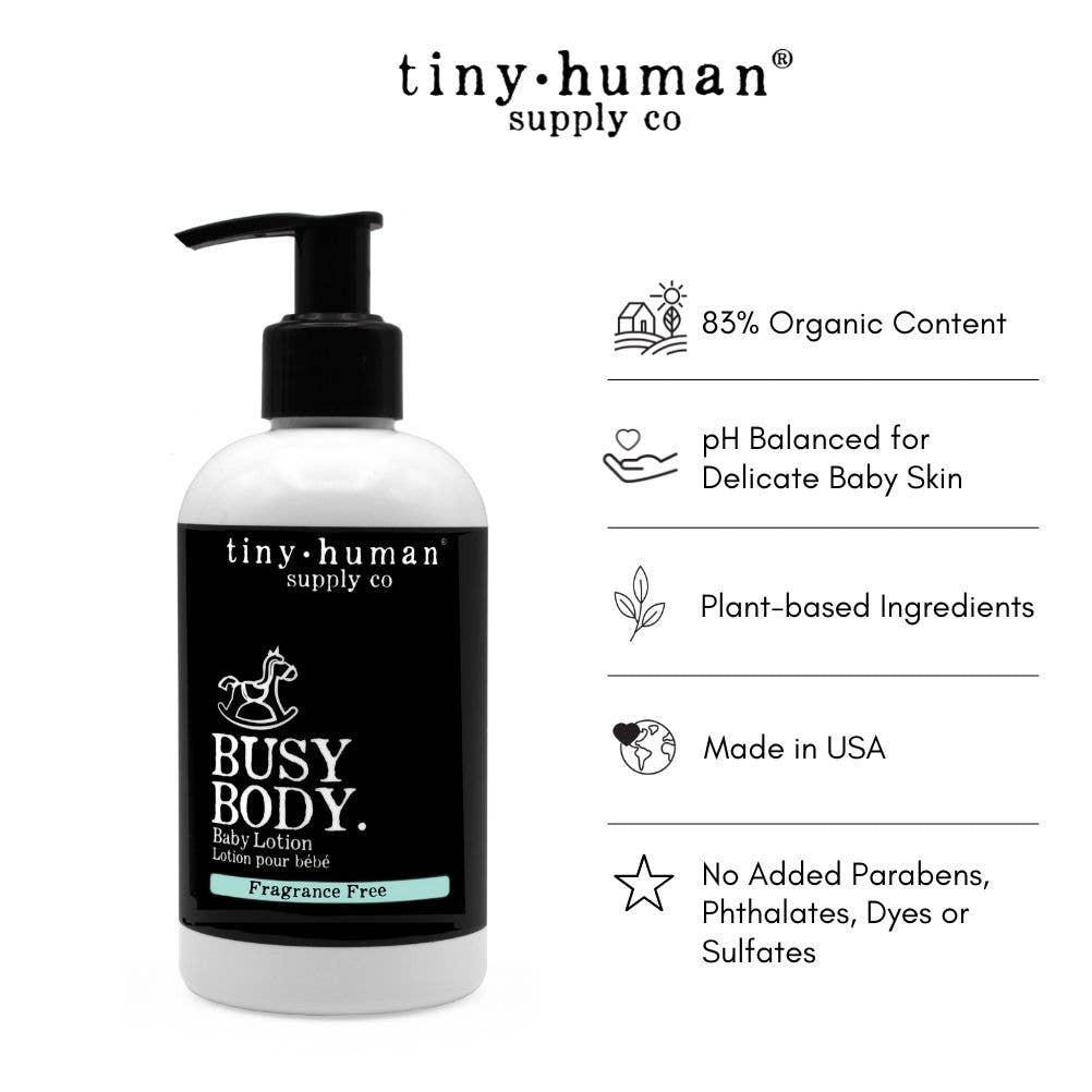 Tiny Human Supply Co. - Busy Body™  Baby Lotion 8oz - Baby Dill