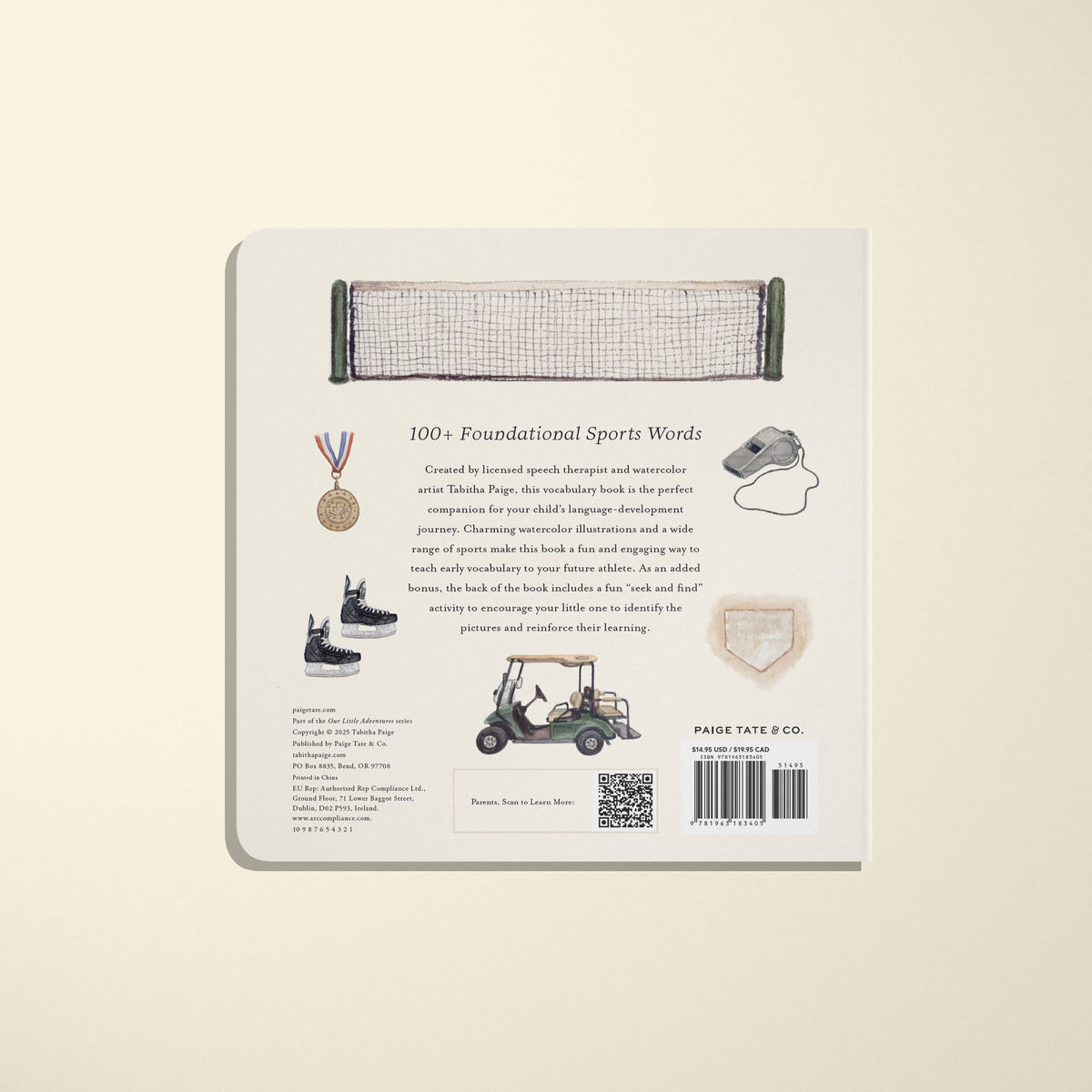 Our Big Book of Sports: A Collection of 100+ Sports Words - Baby Dill