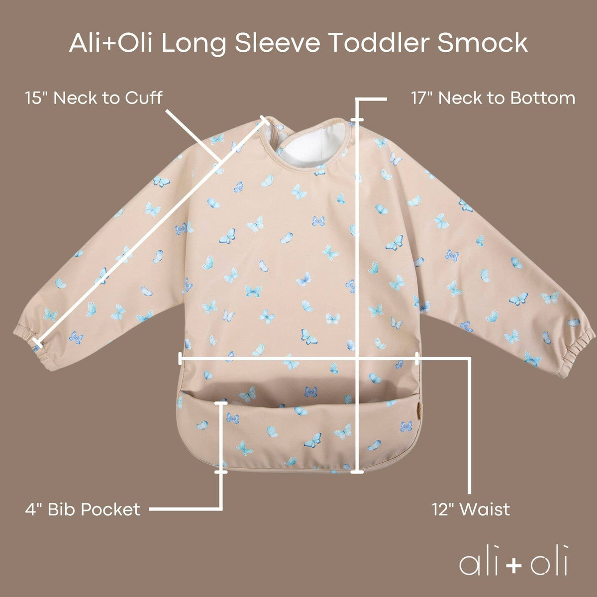 Smock Bib (2-pc) Long &amp; Short Sleeve Set
