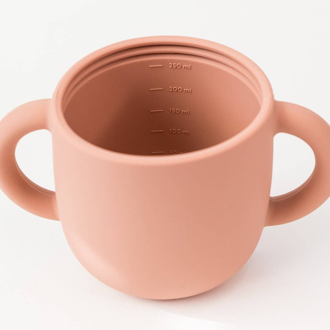 Silicone Snack Cup with Lid - Baby Dill