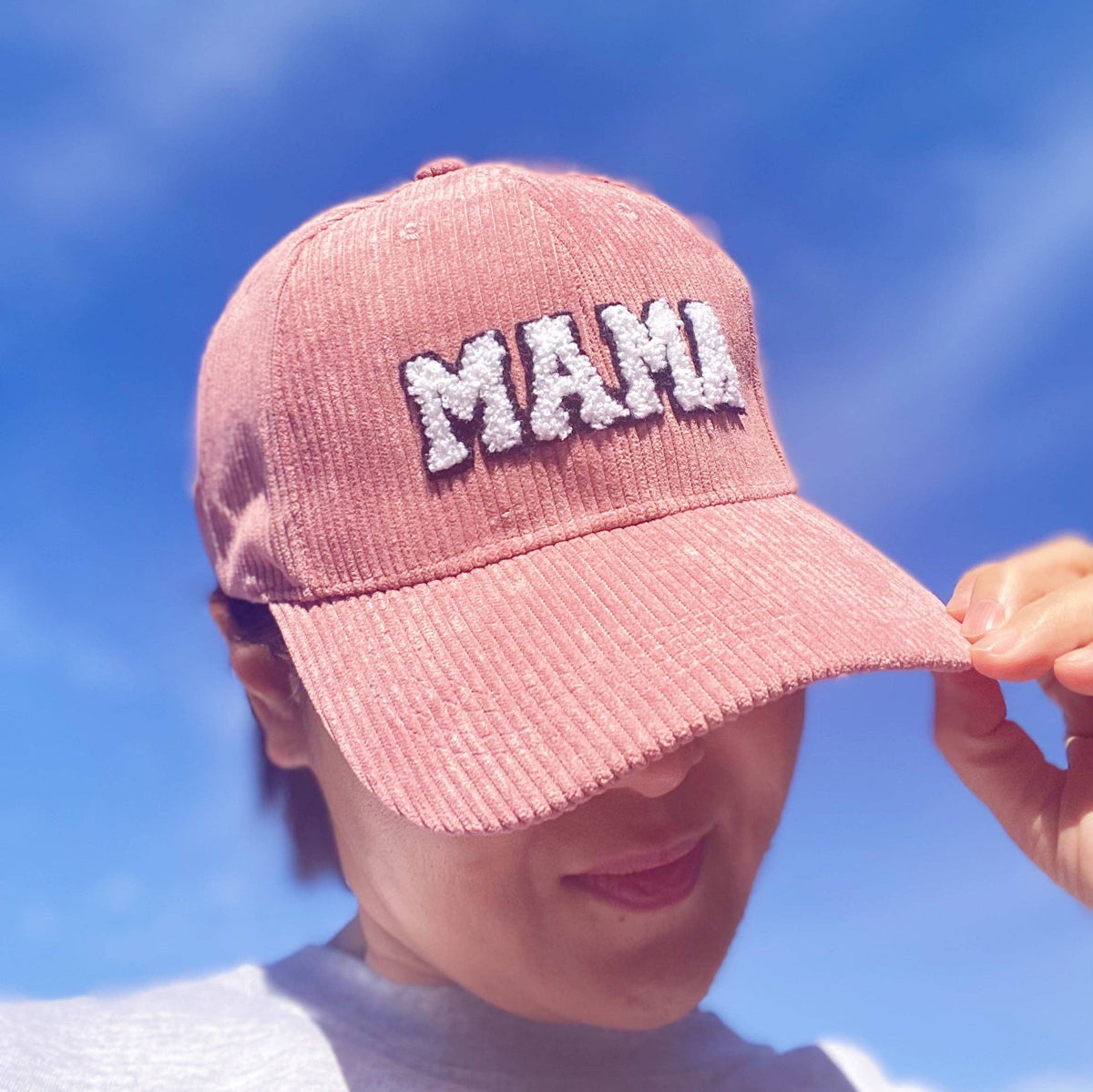Corduroy MAMA Baseball Hat
