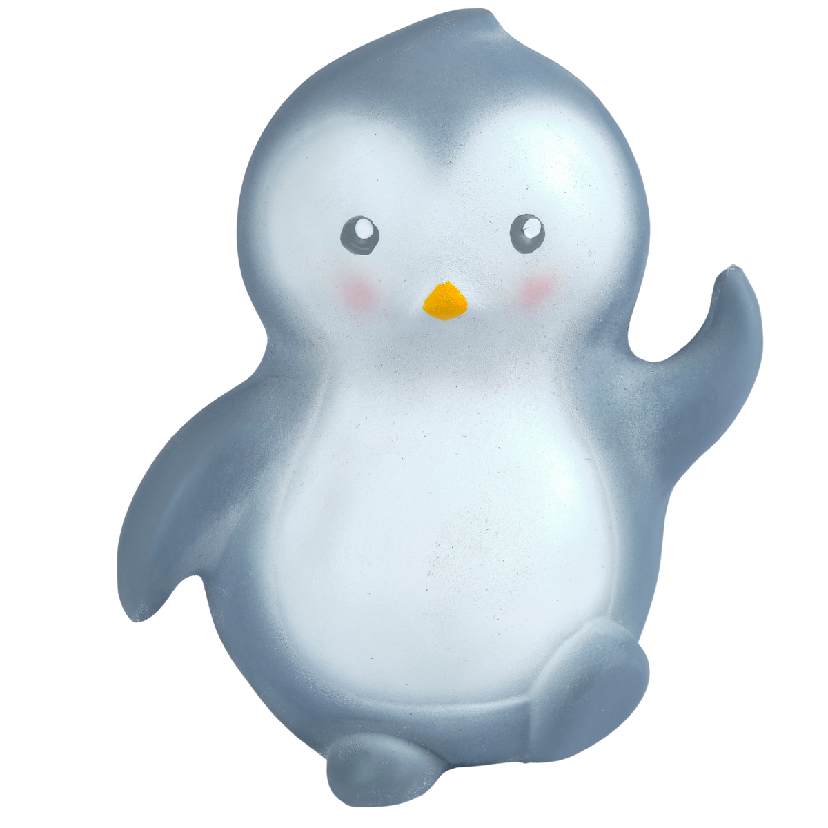 Arctic Penguin Organic Rubber Teether