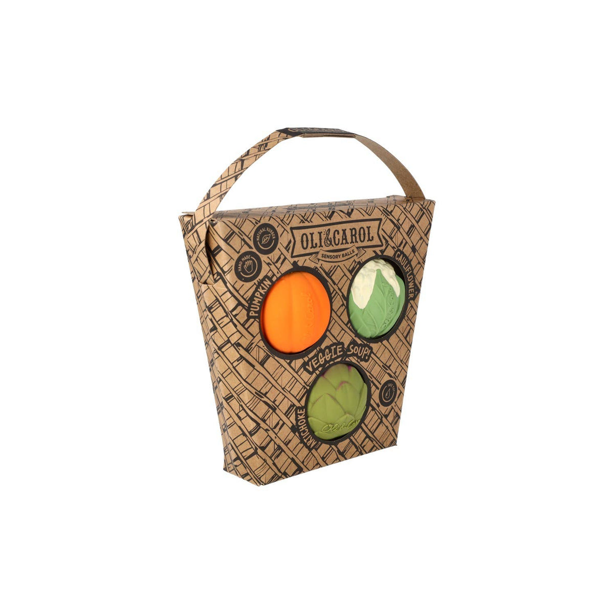 Oli & Carol - Veggie Soup Baby Sensory Balls - Baby Dill