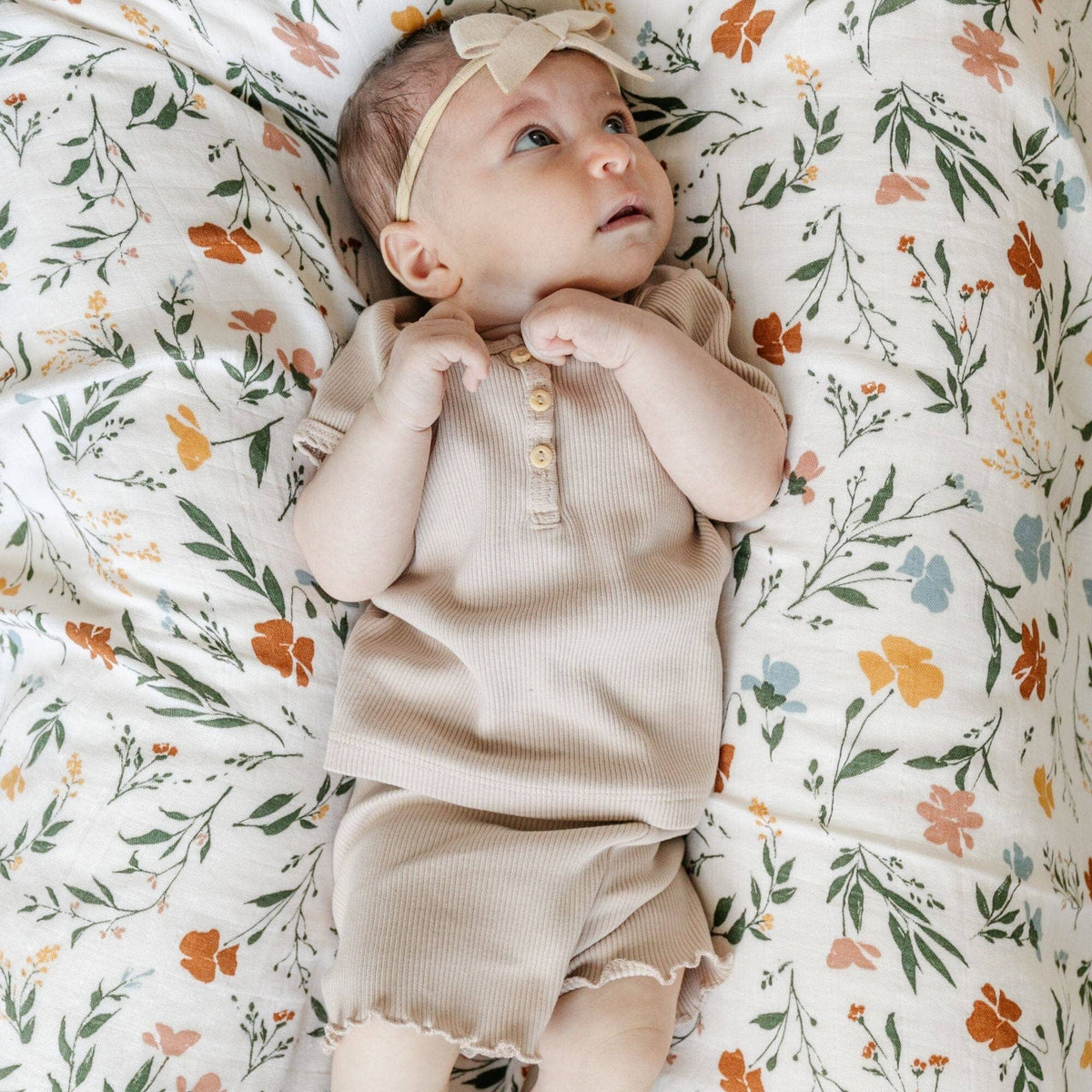 Bamboo Muslin Rayon Swaddle - Baby Dill