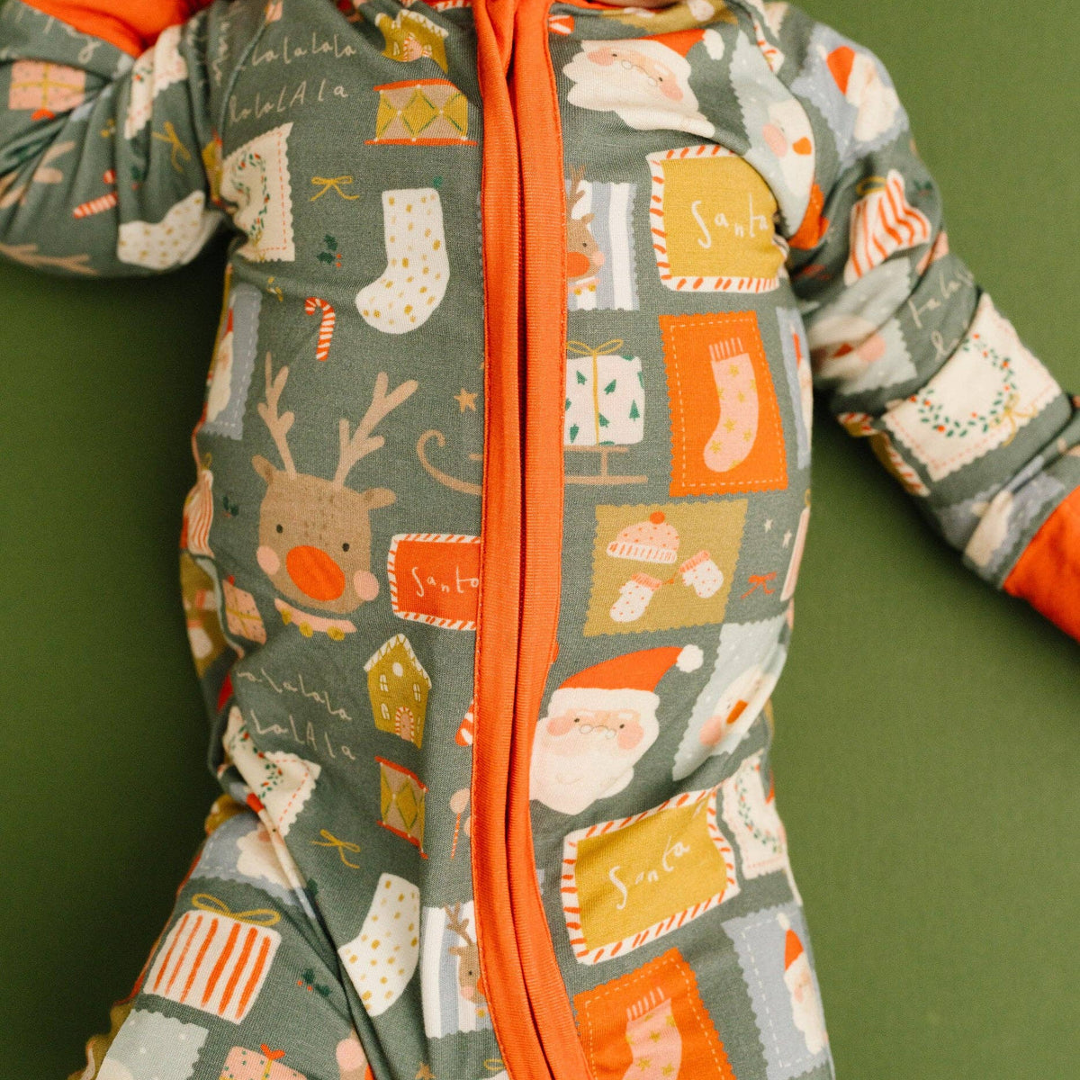 Letters To Santa Double Zip Bamboo Sleeper