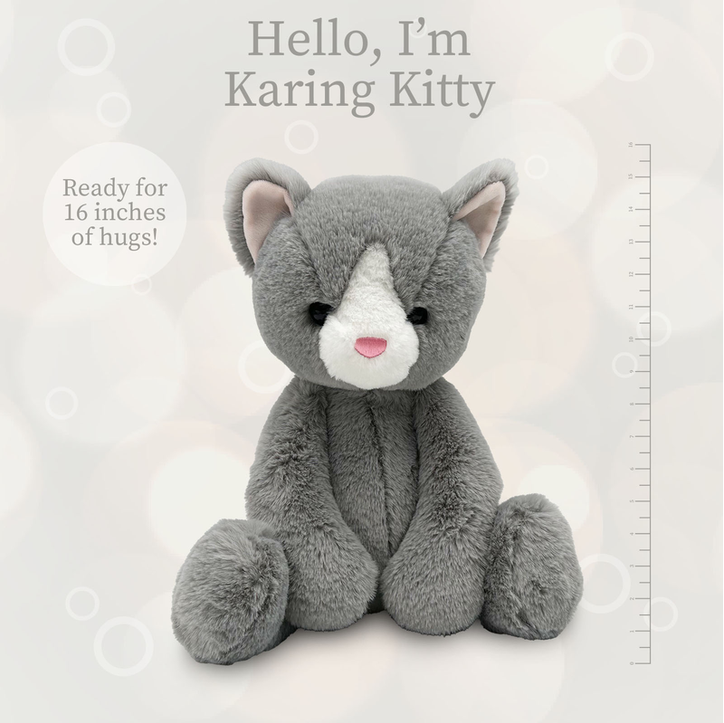 Caring Kitten 16" Plush - Baby Dill