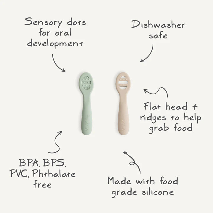 First Feeding Baby Spoons 2 pk