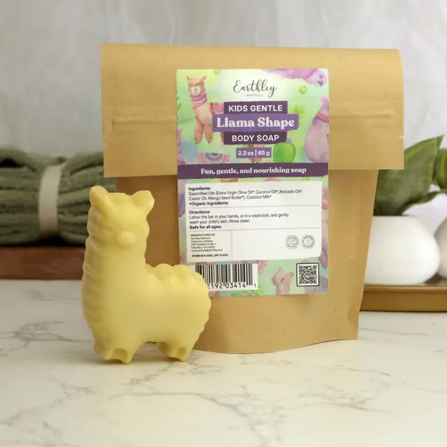 Fun Shapes Gentle Body Soap Organic - Baby Dill
